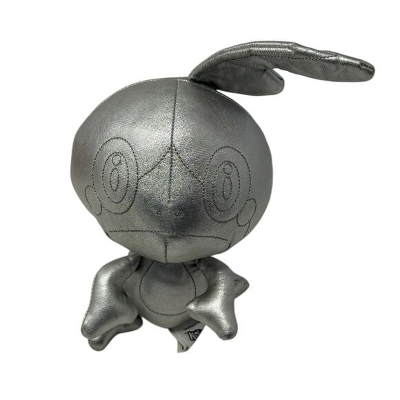 Pokémon Silver Sobble Plush 7” Jazwares Limited Collectible Metallic Anniversary - Picture 3 of 10